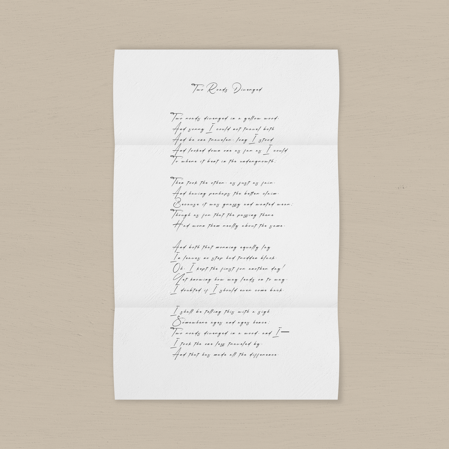 Letters to the Saints